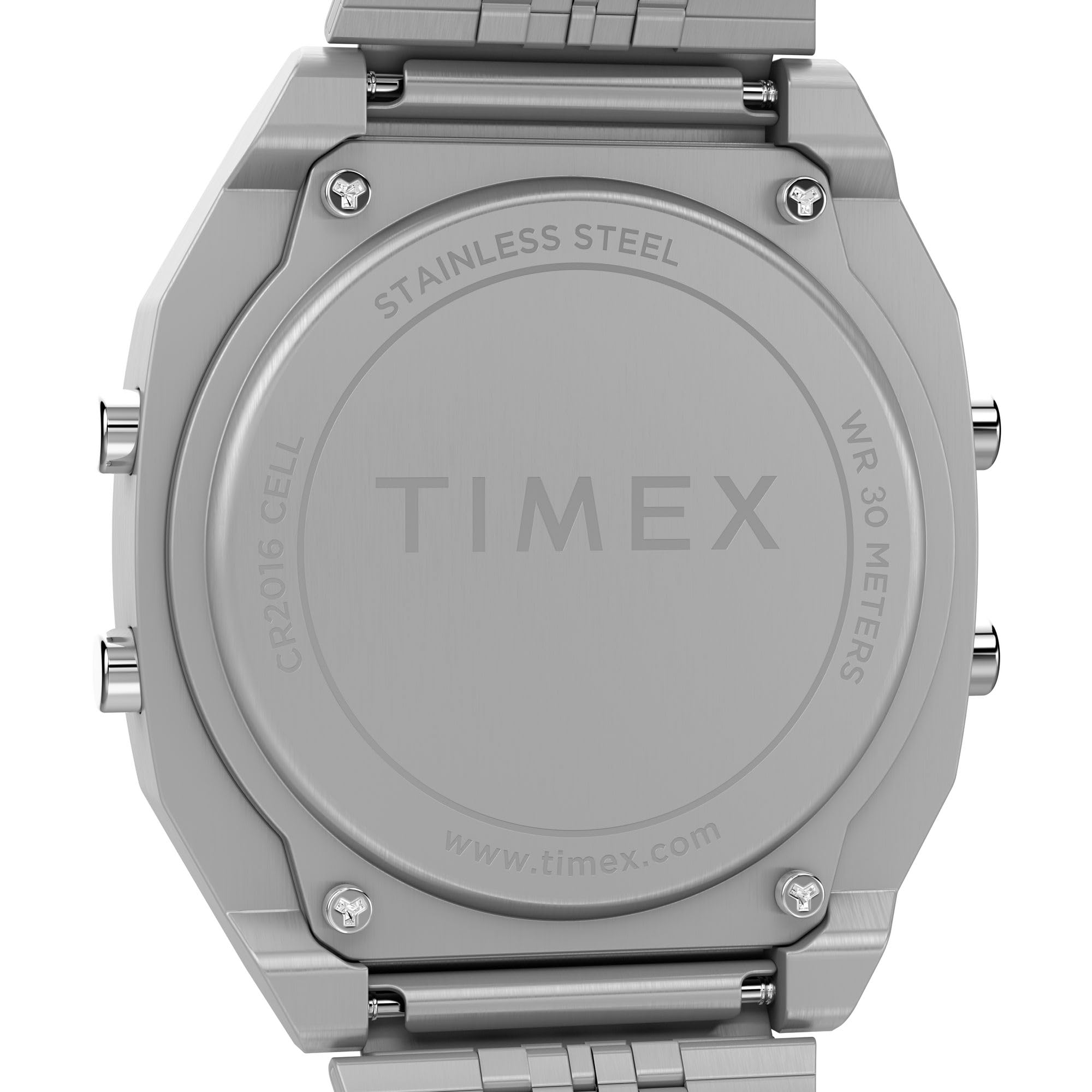 Timex Orologio Digitale Unisex Acciaio - Modello Classico TW2V74200, Impermeabile E Sportivo