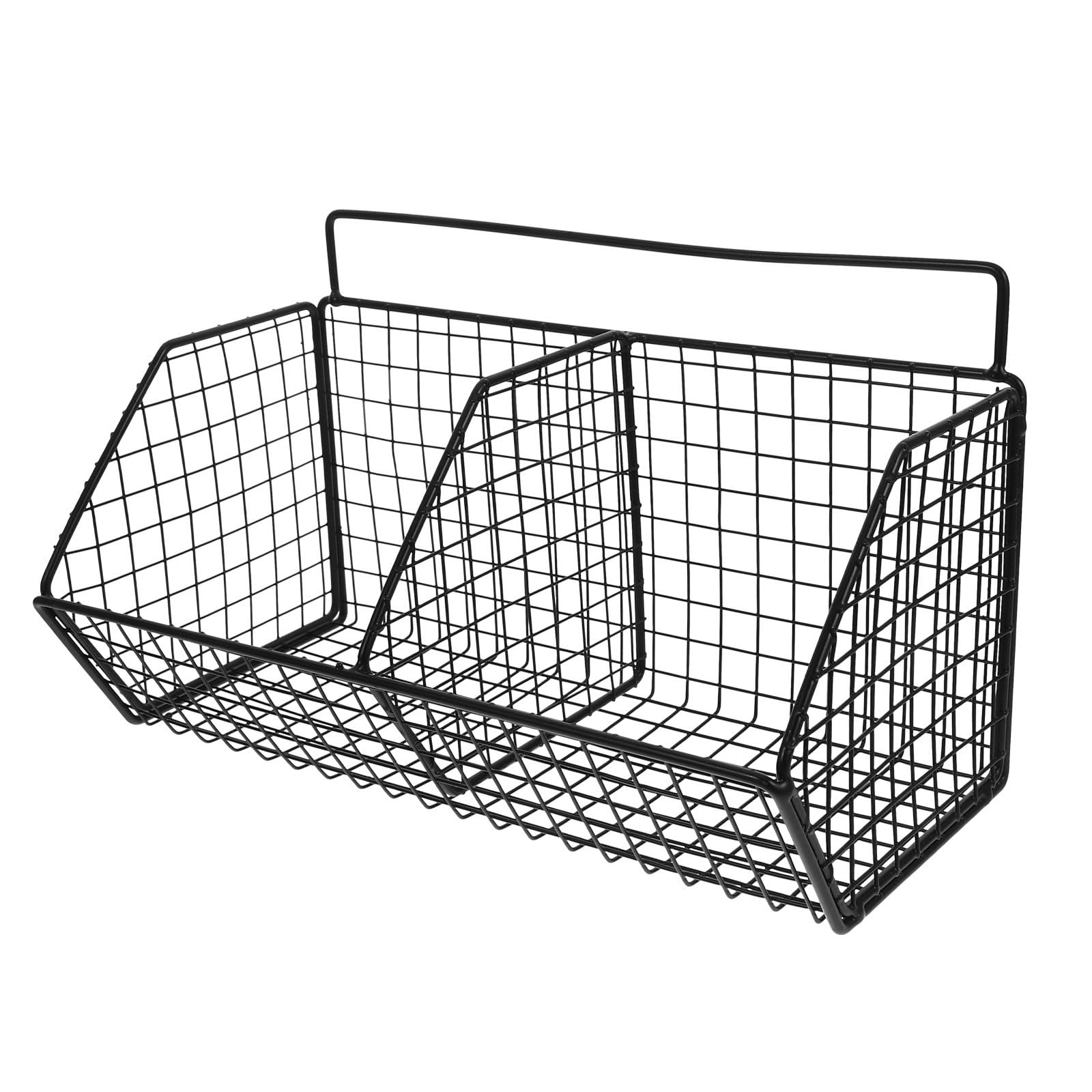 Cesta de pared de acero para organizar tu cocina y solucionar la falta de espacio