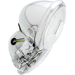 Faro Delantero Yamaha Mt 03 2021 Customacces FA0006J Faro Auxiliar Homologado, Diametro 115 mm, Color Cromado