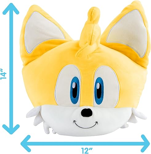 Miniatura 4 de Club Mocchi Mocchi Sonic the Hedgehog - Peluche de cola de peluche, juguetes de Sonic coleccionables esponjosos, lindos peluches y decoración de