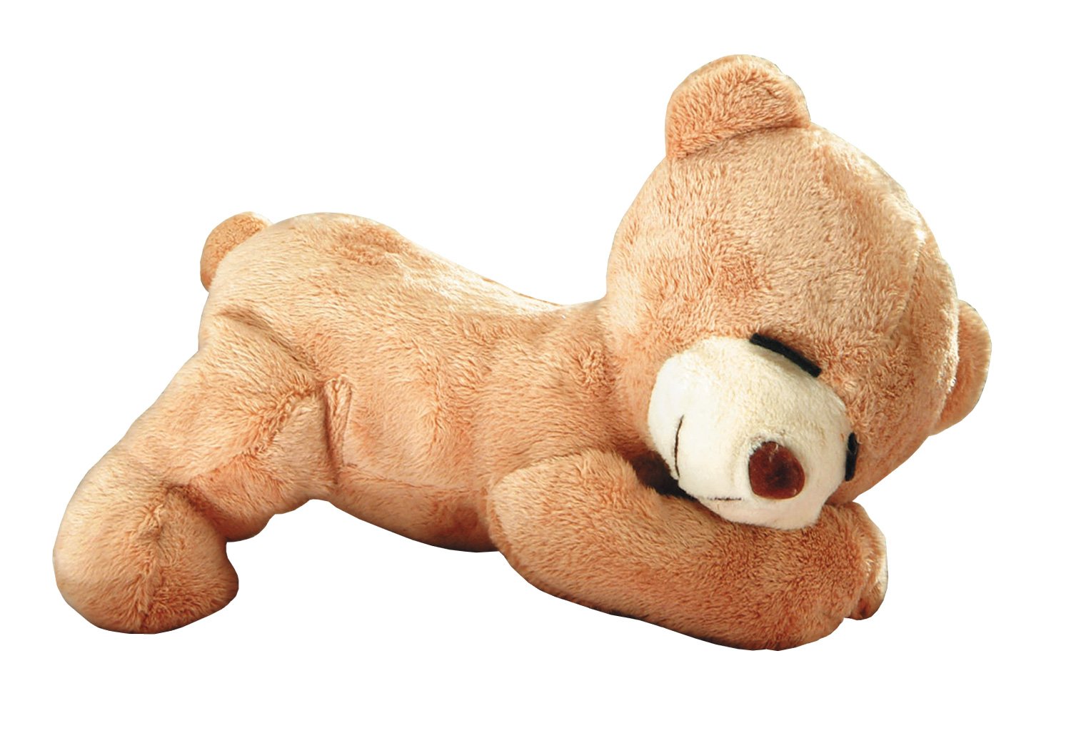 Glorex 0 4528-1 Cuddly Toy Stuffing Sleeping Bear Max, Approx. 26 cm Tall, Made Plush, Only Must Be Filled, with Birth Certificate