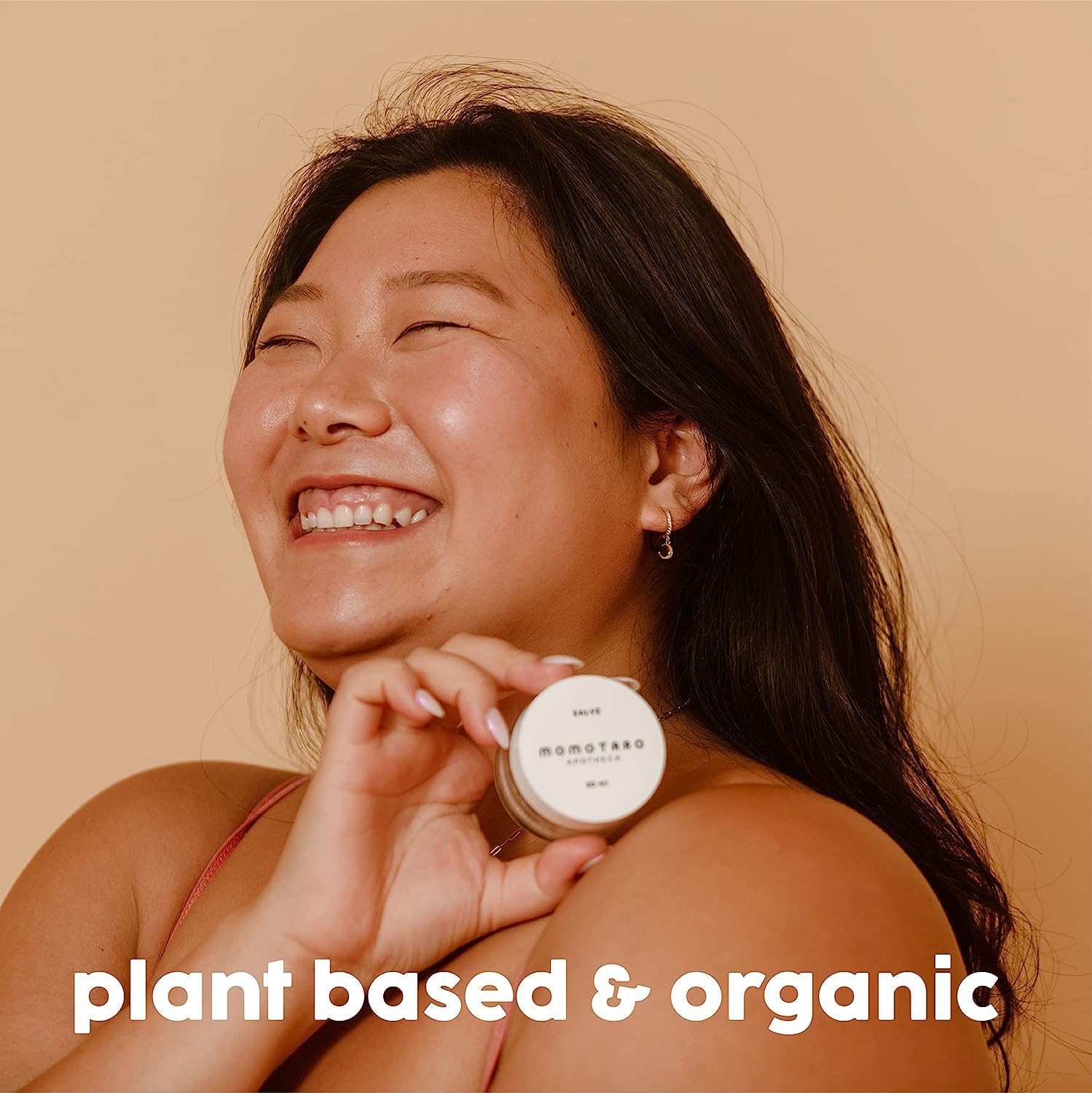 MOMOTARO APOTHECA Vaginal Moisturizer Organic Vulva Salve & Organic Probiotic for Women Vaginal & Digestive Supplement Set - Soothing Balm Vulvovaginal Dryness, Odor, Itching, Burning, Redness, BV