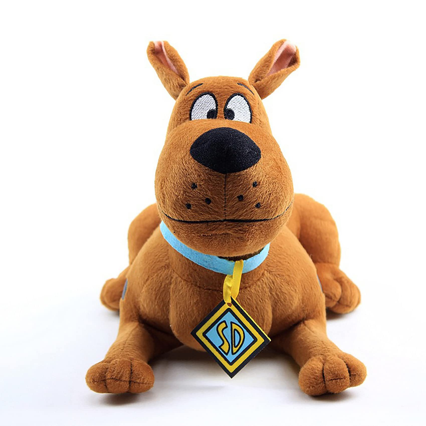 ZJYJING Plush Dog Toy, Cute Cartoon Dog Stuffed Pillow Toy for Adults & Children, Brown (11.8