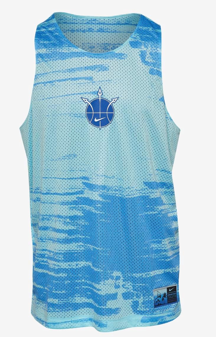 Nike Men's Standard Issue Mesh Basketball Jersey, Copa/Game Royal, US XL, Blue