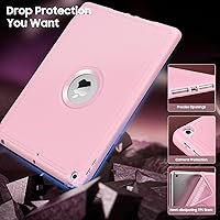 Vista 3 de Funda MoKo para iPad de 9ª Generación 2021 / iPad de 8ª Generación 2020 / iPad de 7ª Generación 2019 con Soporte para Lápiz, Funda para iPad 10.2