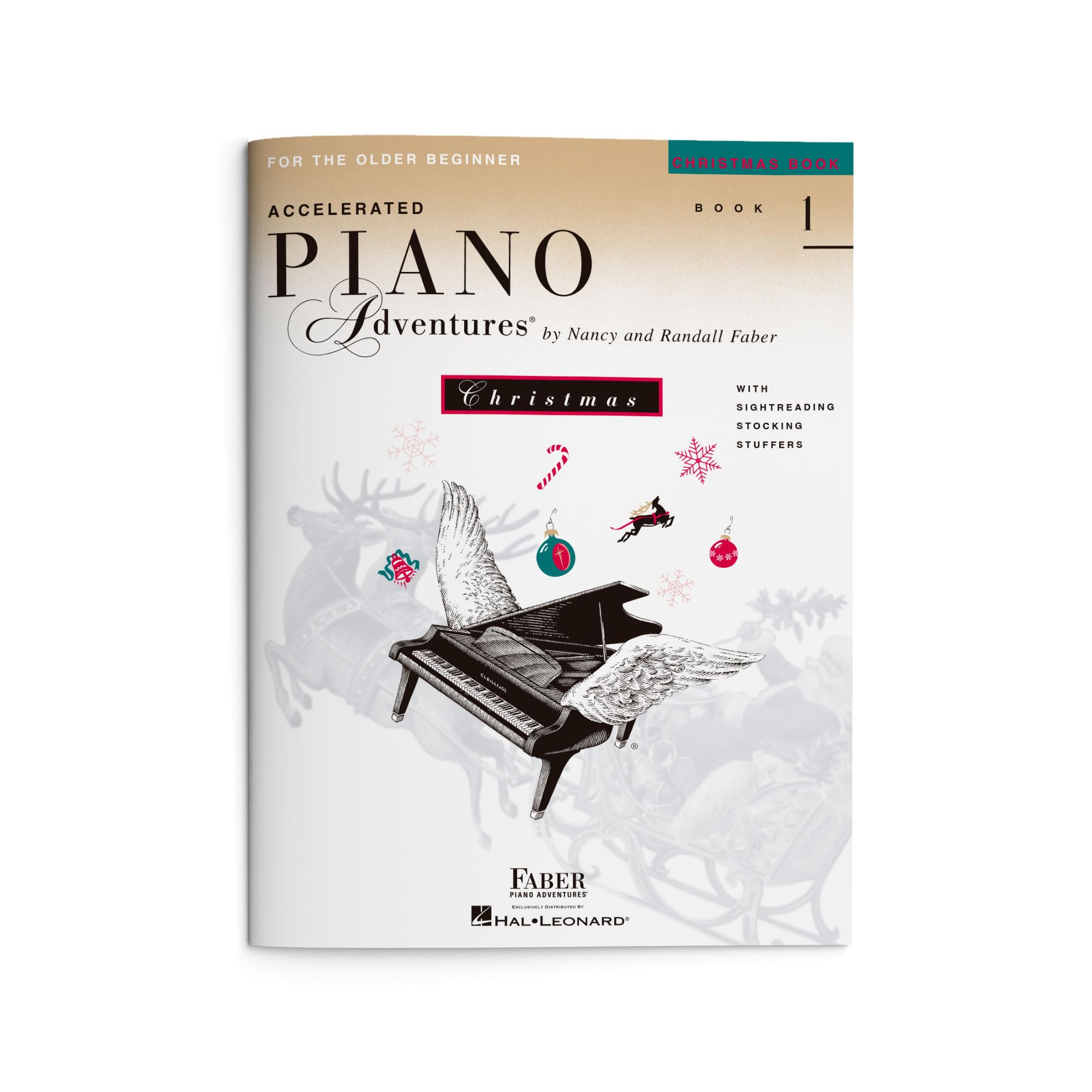 Piano Adventures for the Older Beginner Xmas Bk 1. Christmas Book 1