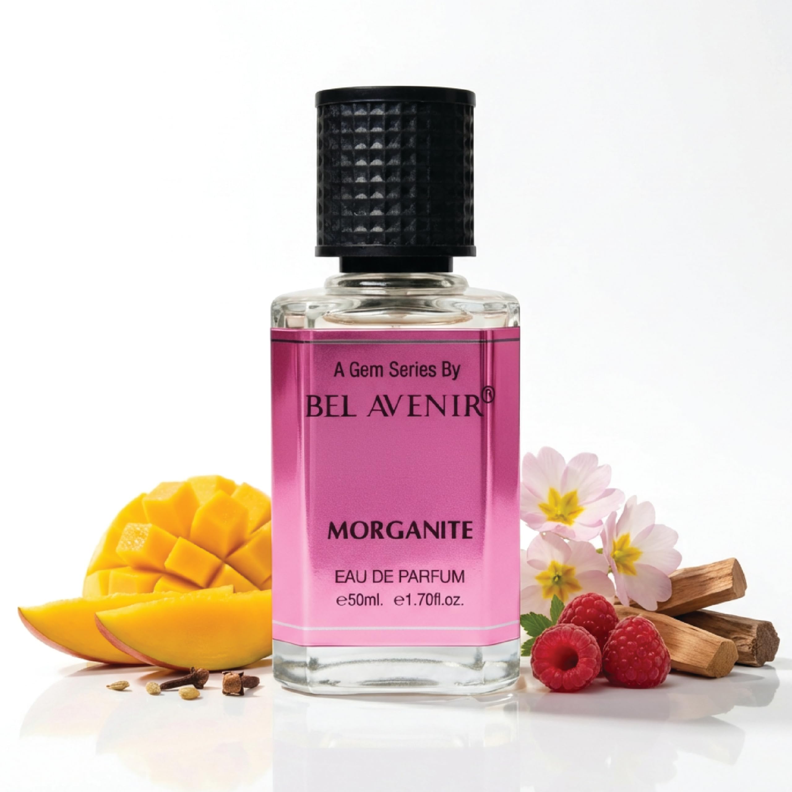 Belavenir Morgaanite Eau de Parfum 50ml – Fruity Gourmand Perfume for Men & Women | Long Lasting | Premium Luxury Fragrance-image-45