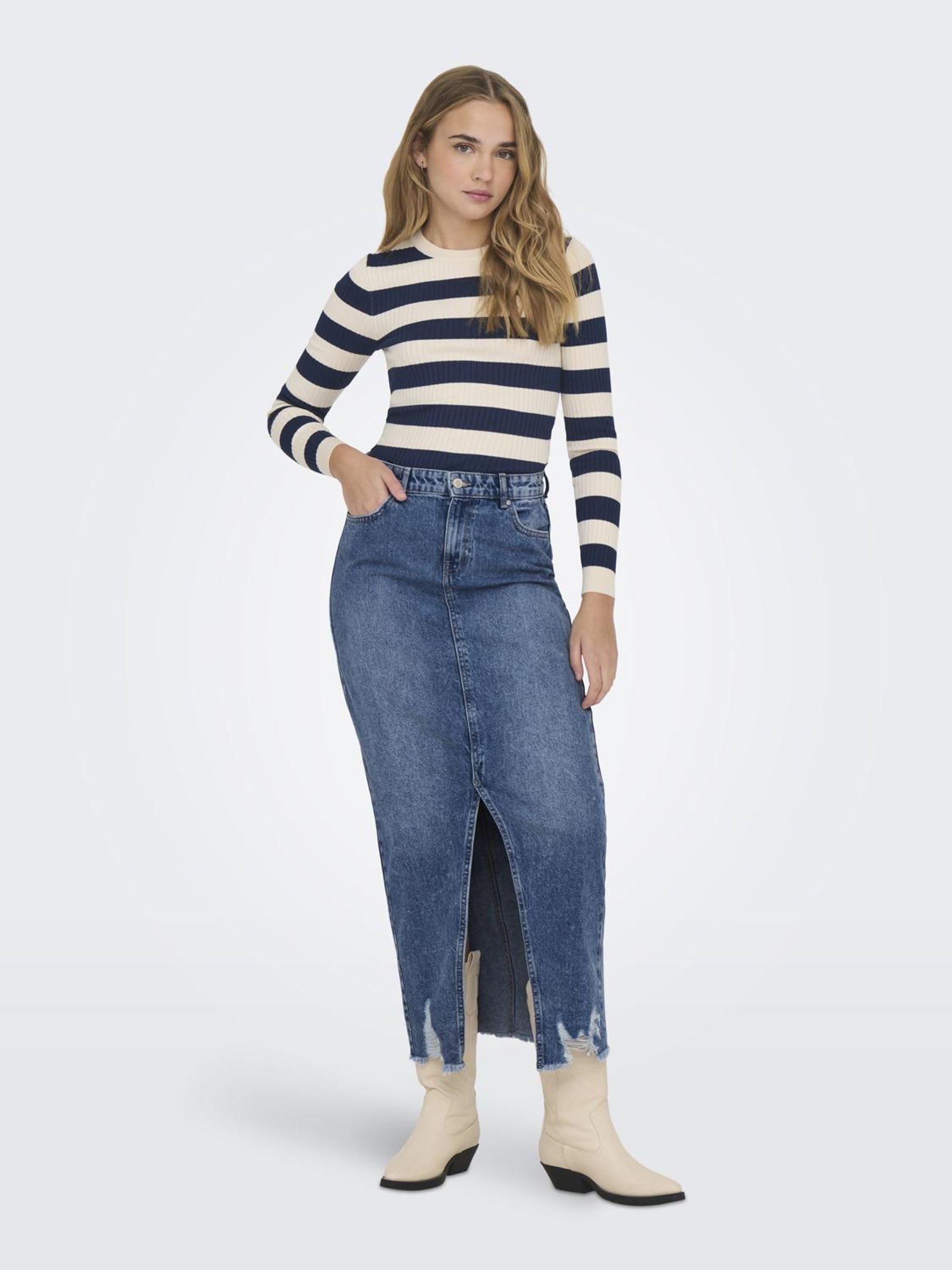 ONLY Jupe en Denim ONLEMMA Jupe en Denim