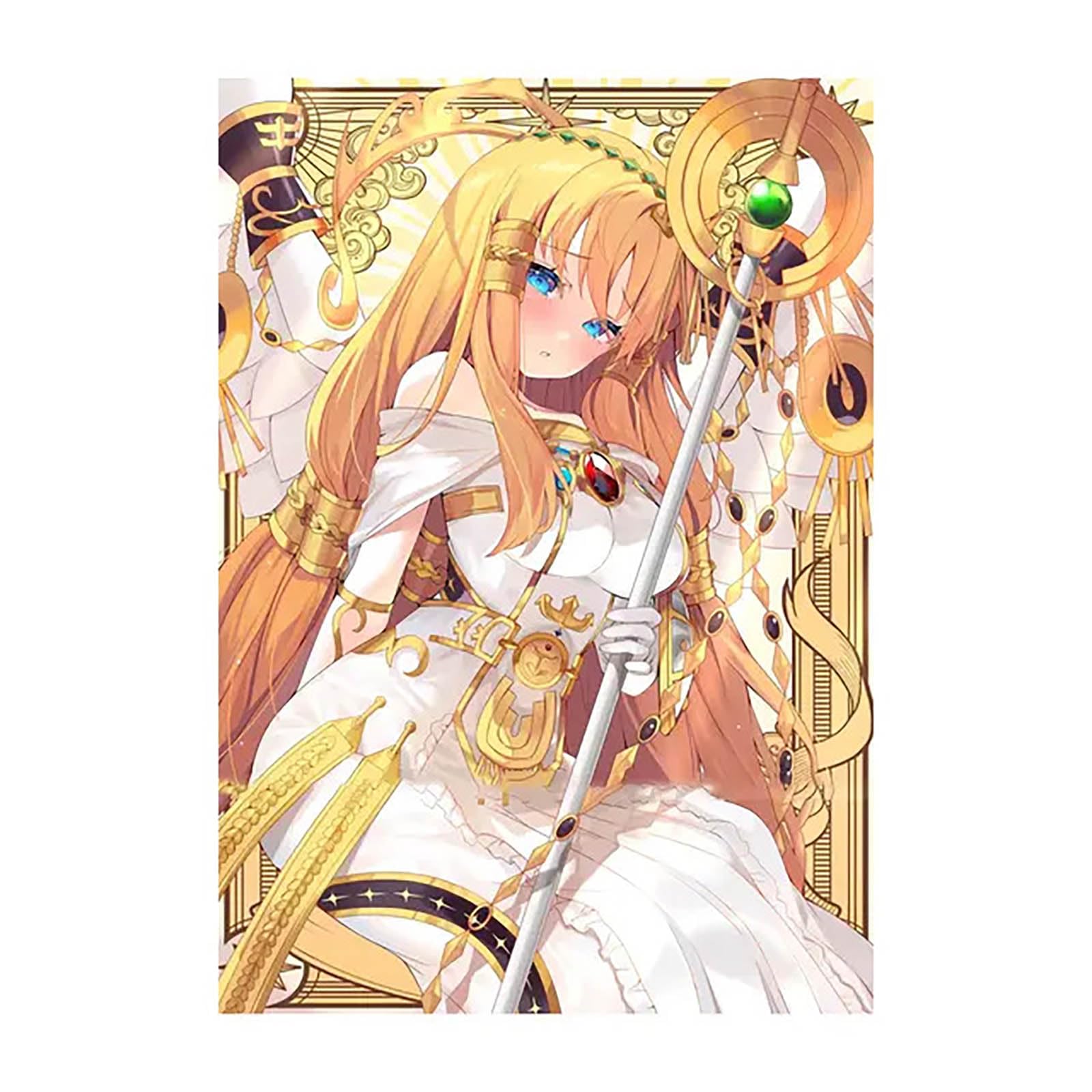 Volcanic Island 60ct Holographic Flashing Top Loading Trading Card Sleeves  Deck Protector for YuGiOh/Japanese Sized Cards 63x90mm (Minerva, Lightsworn  Athena) : Amazon.ca: Toys & Games