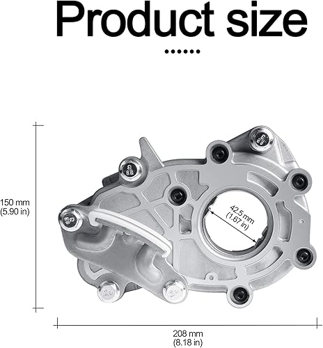 Miniatura 3 de Bomba de aceite M353 para Buick Enclave Cadillac Impala Traverse Chevy GMC Saturn Saab 2.8L 3.0L 3.6L V6 DOHC 24 Válvula # 12640448 224-43667