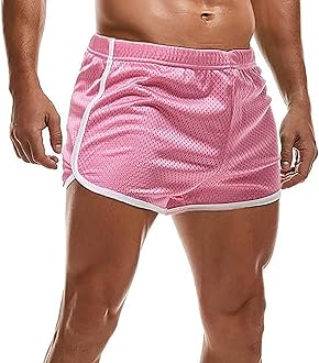 AIMPACT Men's Sports Running Shorts Quick Drying Short Sports Trousers Side Split Training Shorts