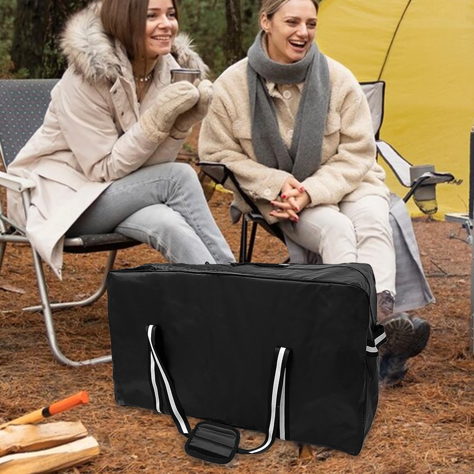 Sac De Hockey Sur Glace - Sac D'équipement De Hockey De Grande Capacité, Sac De Hockey Élégant Et Durable | Design Spacieux Et Réglable Pour Patins, Bâtons, Roulements Et Équipement