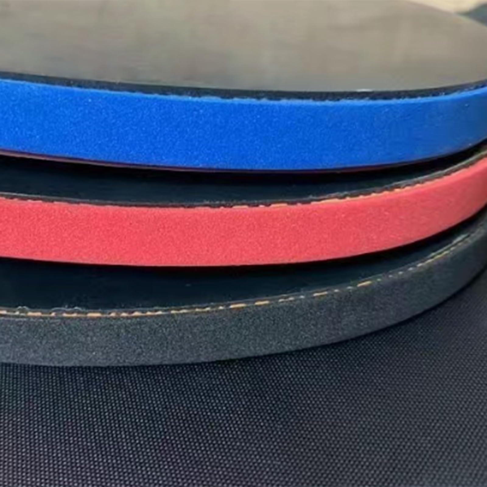Cinta lateral de tenis de mesa, cinta de pingpong que protege los bordes, tiras de tenis de mesa, cinta protectora para marco de cabeza de raqueta, cinta lateral de paleta
