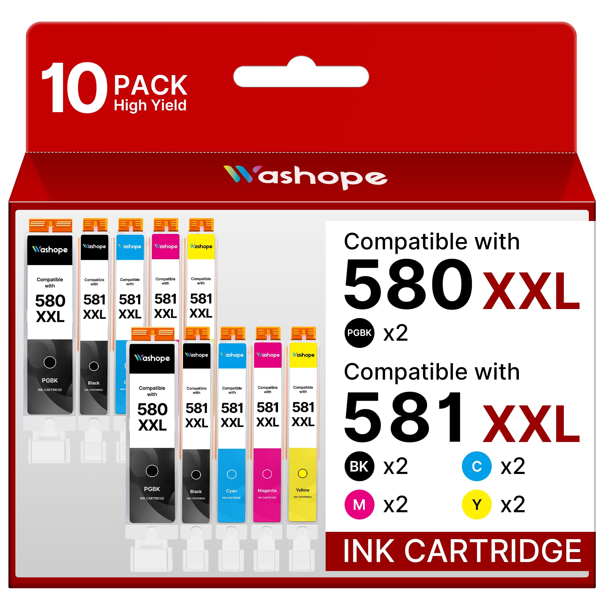 PG-575XL Schwarz Druckerpatronen Ersatz Kompatibel für Canon 575XL PG575 PG-575 XL Schwarz Patronen für Canon Pixma TS3550i TS3551i TR4750i TR4751i Drucker (1er-Pack)