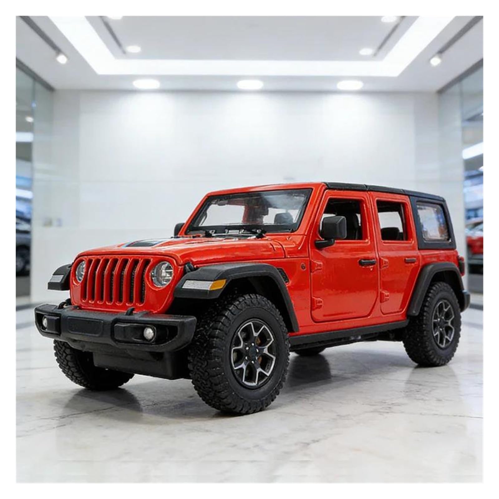 Btwodian Scale Model Car For Wrangler For Rubicon 4XE Diecast Model Car