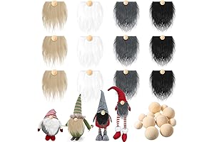 Crafting beards for your garden gnomes and Christmas Elves