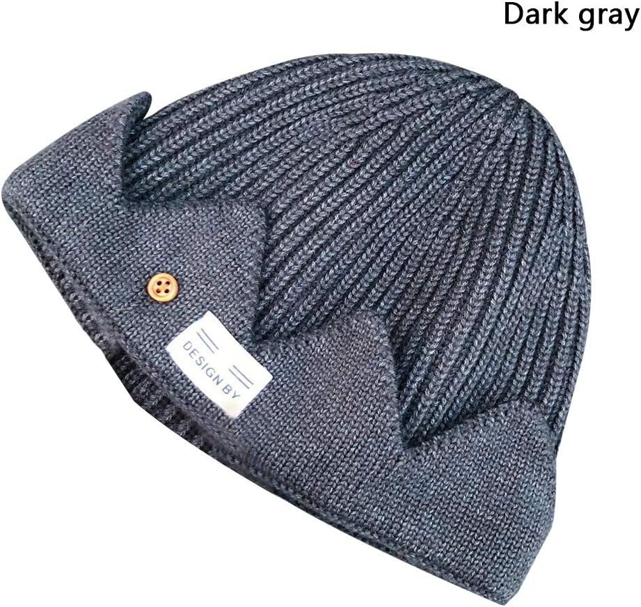Xinhua488 Riverdale Soutside Serpents Cap Wool Kniting Hat Unisex Winter Warm Jughead Jones Kitted Beanie Skullcap Headwear Crown Cosplay (Deep Gray)