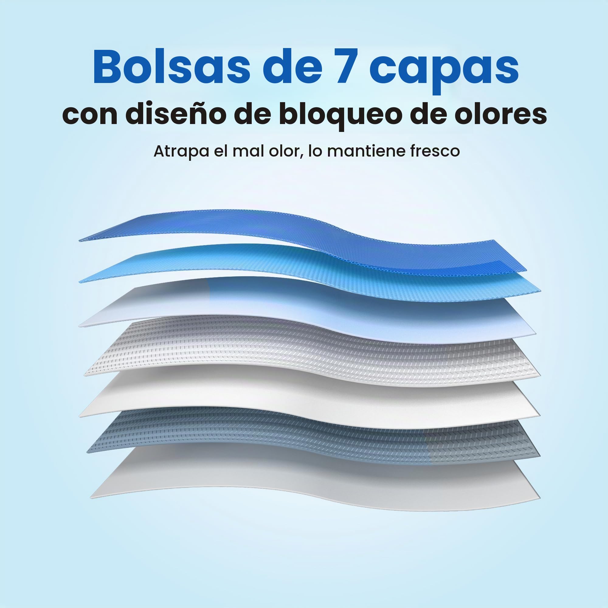 Neakasa PooGuard - Cubo de basura de 9.2 L para arena de gatos, desechos de perros y pañales, con ventana de visualización, apertura más amplia y bolsa de repuesto de 4 meses (gris)