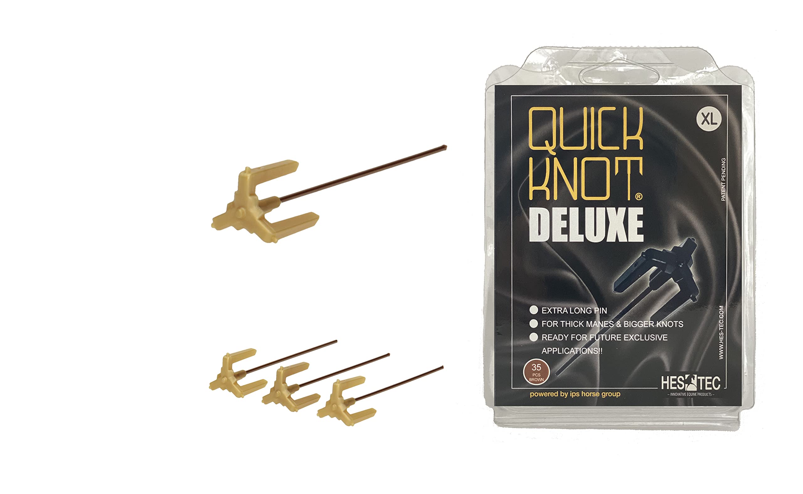 Quick Knot® Deluxe, Brown, XL