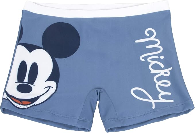 Disney Mickey Mouse Pantaloncini da Bagno per Bambino, Calzoncini da Bagno  Blu per Bambini, Boxer, Vacanza Piscina Spiaggia, Traspirante ad  Asciugatura Rapida, 2 a 6 Anni (Blu, 6 Anni) : Amazon.it: Abbigliamento