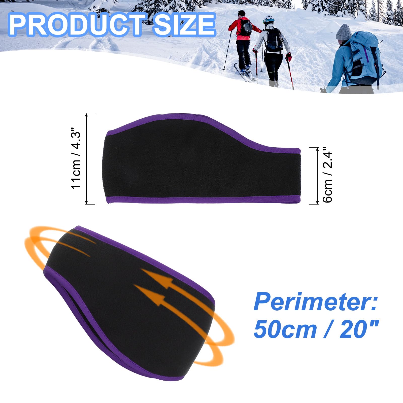 PATIKIL Ear Warmer Headband - Image 2
