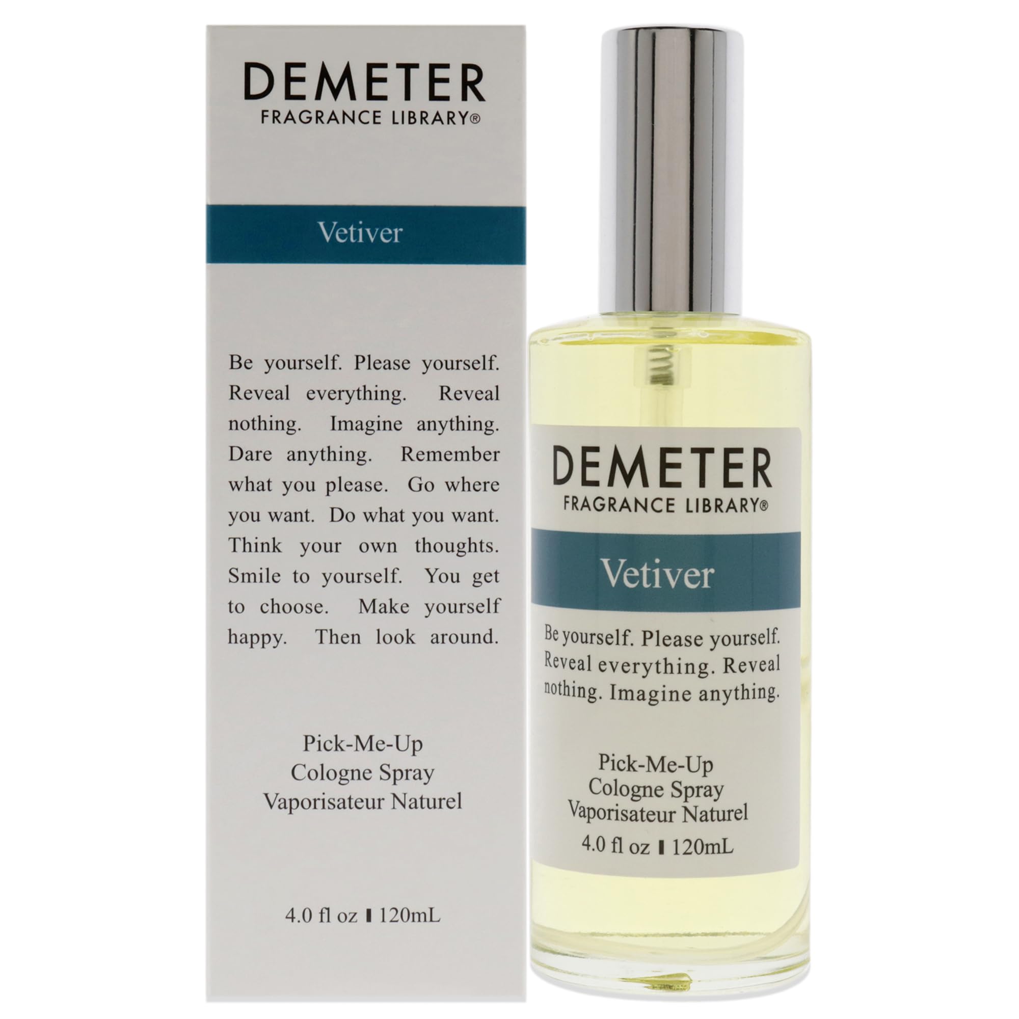 Demeter Vetiver for Women, 4 oz Cologne Spray