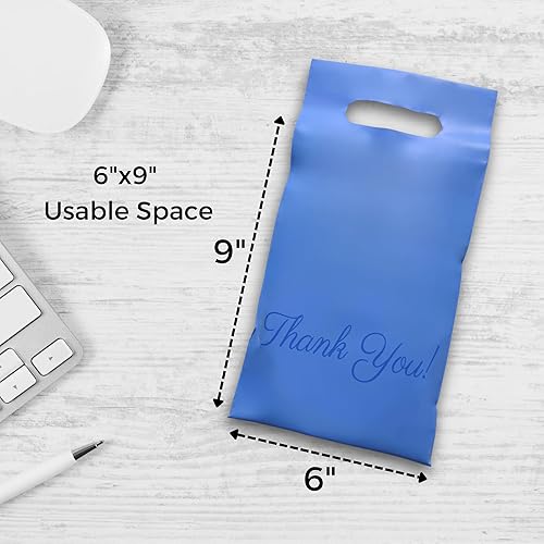 Miniatura 60 de Bolsas esmeriladas para camisetas de 10 x 13, 100 bolsas de envío para ropa, bolsas de agradecimiento, bolsas de paquete, bolsas para pequeñas