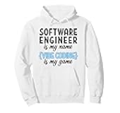Software Engineer is my Name Funny Vibe Coding Pullover Hoodie