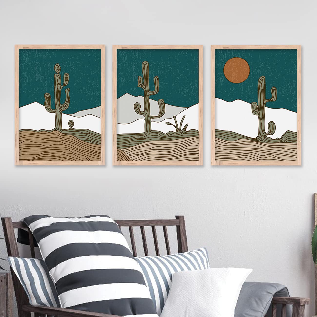 Kotart Modern Wall Art Framed Painting for Wall Decoration - Wall Painting for Living Room, Bedroom - Big Size Wall Painting for Wall Decor (Multi, Framed) Set of 3 (Medium, Painting 01) (B0C33S2BYM) Amazon Price History, Amazon Price Tracker
