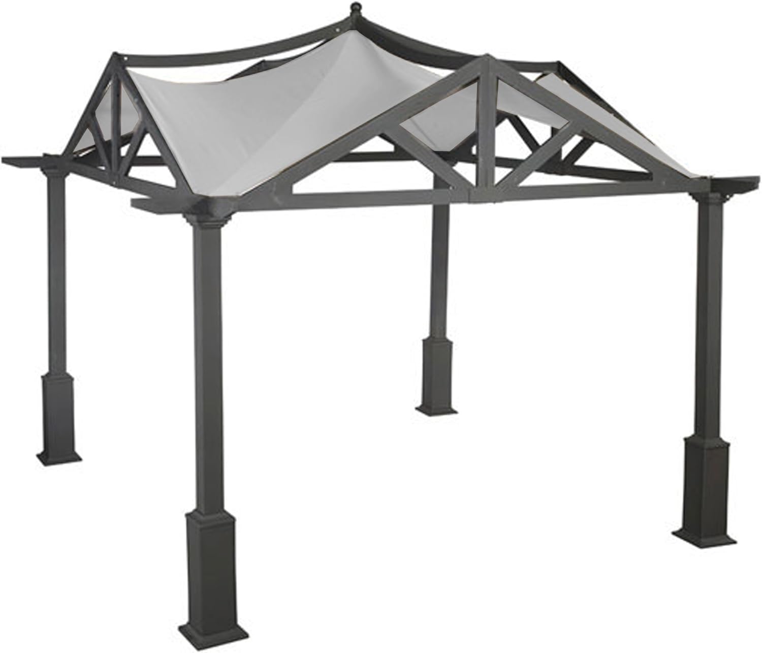 Garden Winds Replacement Canopy Top Cover for Garden Treasures 10x10