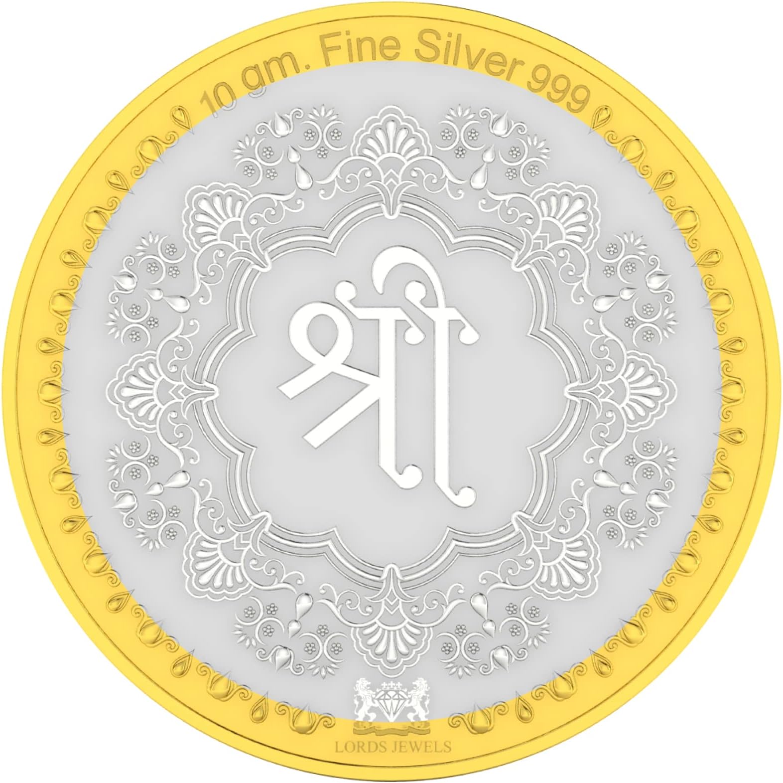 Shree Silver Coin 10 Grams