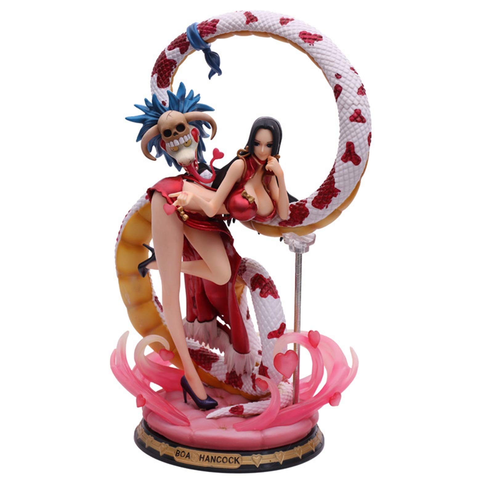 XUEMML One Piece Animation Model, One Pieces Snake Princess Boa Hancock Anime Action Figure PVC Model Sexy Girl Doll Statue Collection Toy