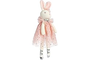 Adorable Knit Doll for Girls - Bella Bunny Stuffed Animal