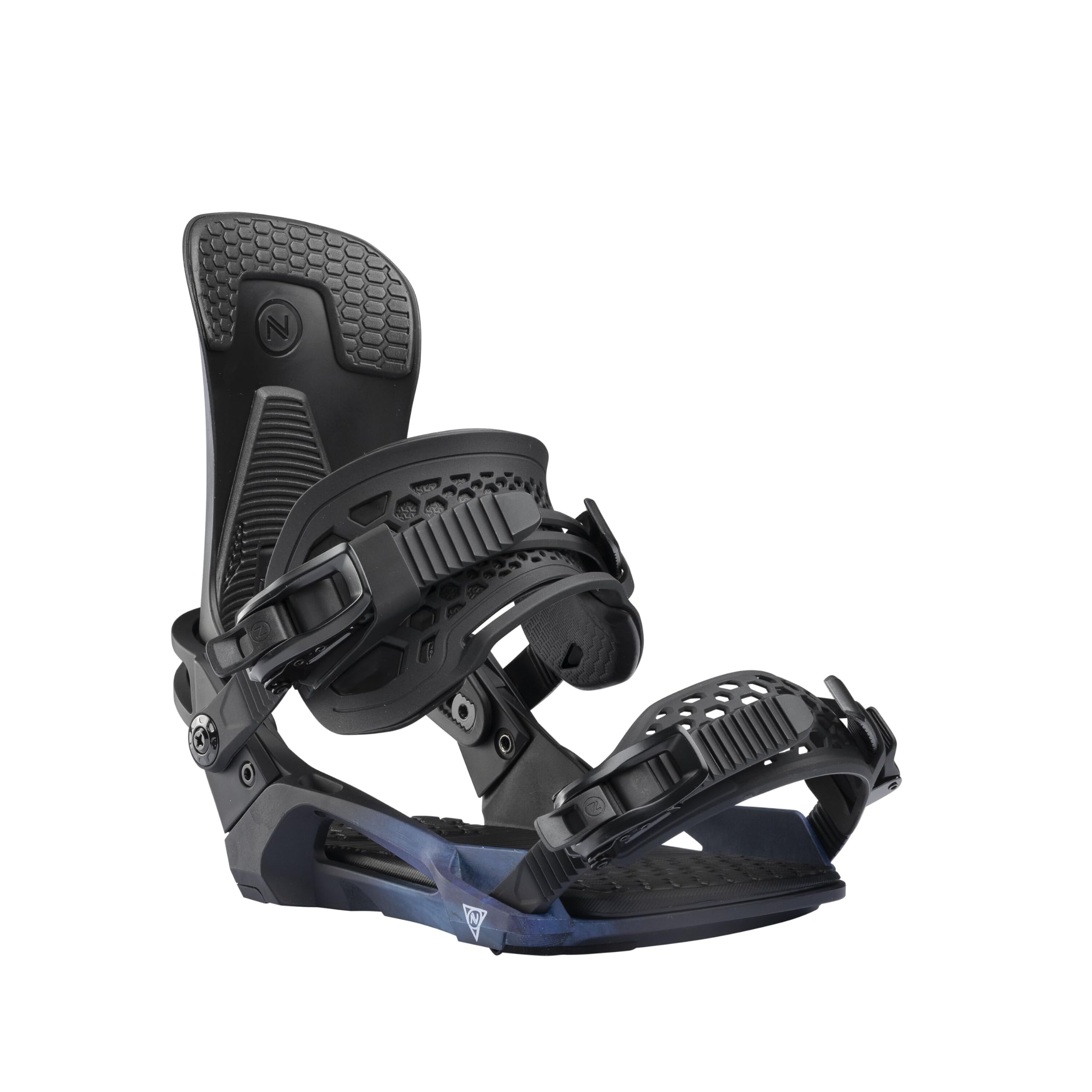 Nidecker Kaon Plus Fixations de Snowboard - Bio-Strap renforcée, Plaque de Base N-Flex et Confort ExoFrame