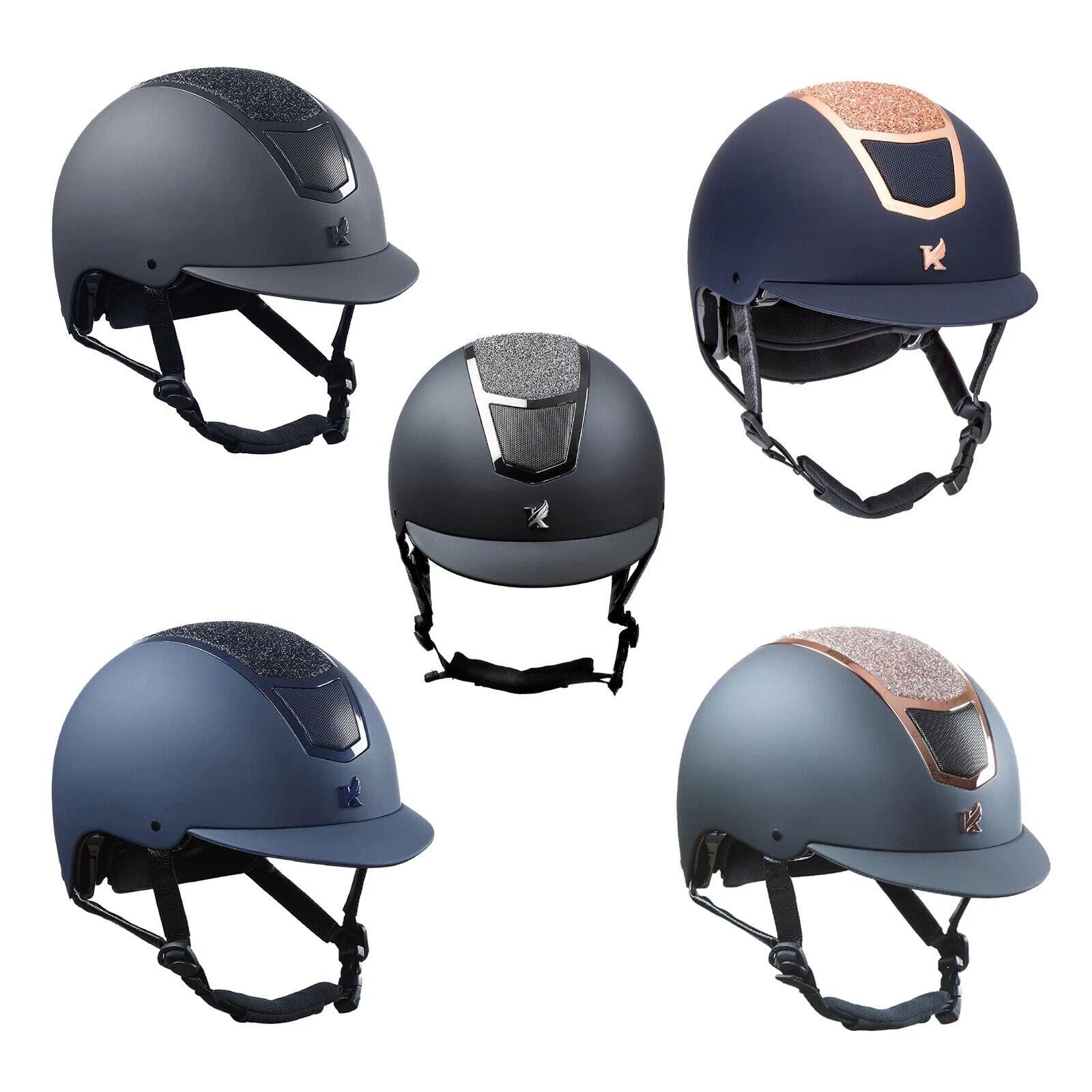 Horse Masters Shires Karben Valentina Horse Riding Hat | Equestrian Helmet with Air Vents and Adjustable Harness 5 Colours