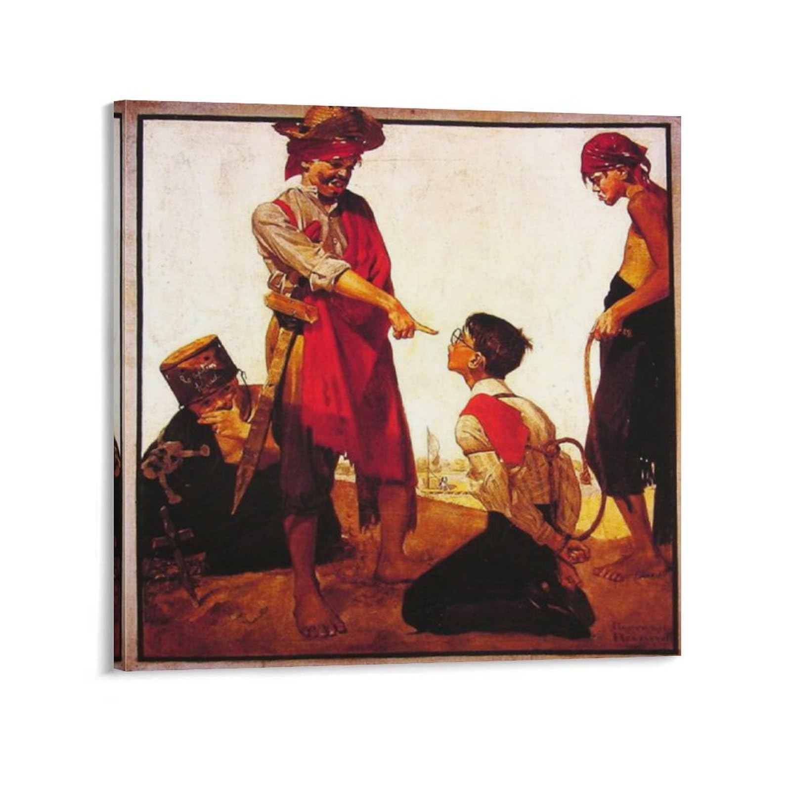 ✨新品✨レッドポピーズ:1 ArtistD.NENGERMAN 絵画 額縁付き Amazon.co.jp: Norman Rockwell ノーマン・ロックウェル 絵画 ポスター