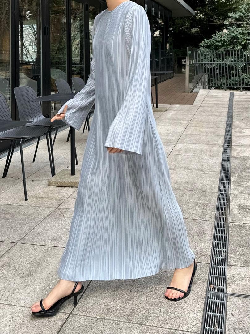 ClaSTEllaR PLEATED LONG DRESS クラステラー｜レディース 