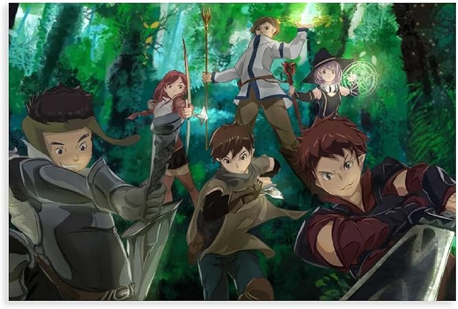 Amazon Com Anime Grimgar Of Fantasy And Ash 7 Canvas Poster Bedroom Decor Sports Landscape Office Room Decor Gift Unframe 12 18inch 30 45cm Posters Prints