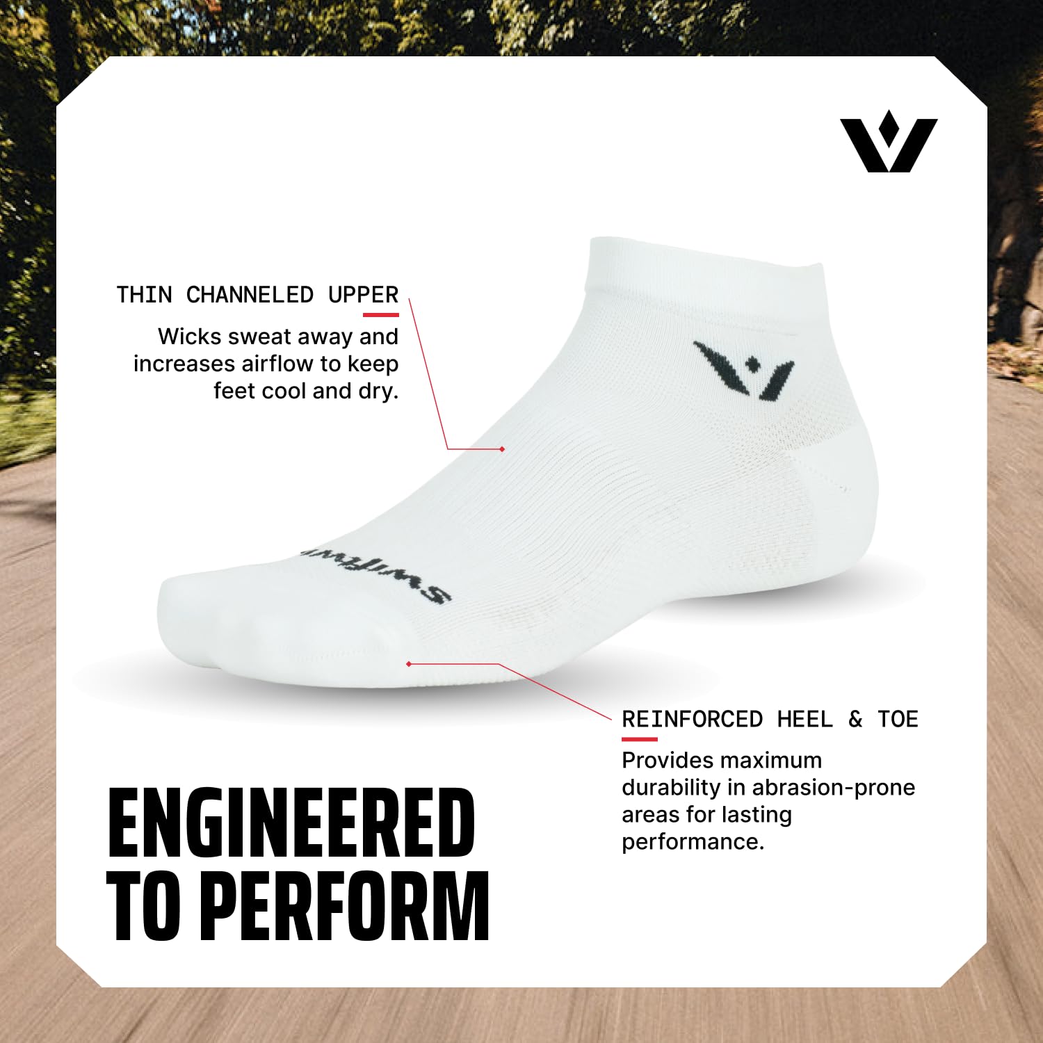 Swiftwick Performance jeden cal mankiet