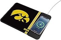 Vista 53 de SOAR NCAA Almohadilla de ratón unisex con carga inalámbrica para teléfono celular