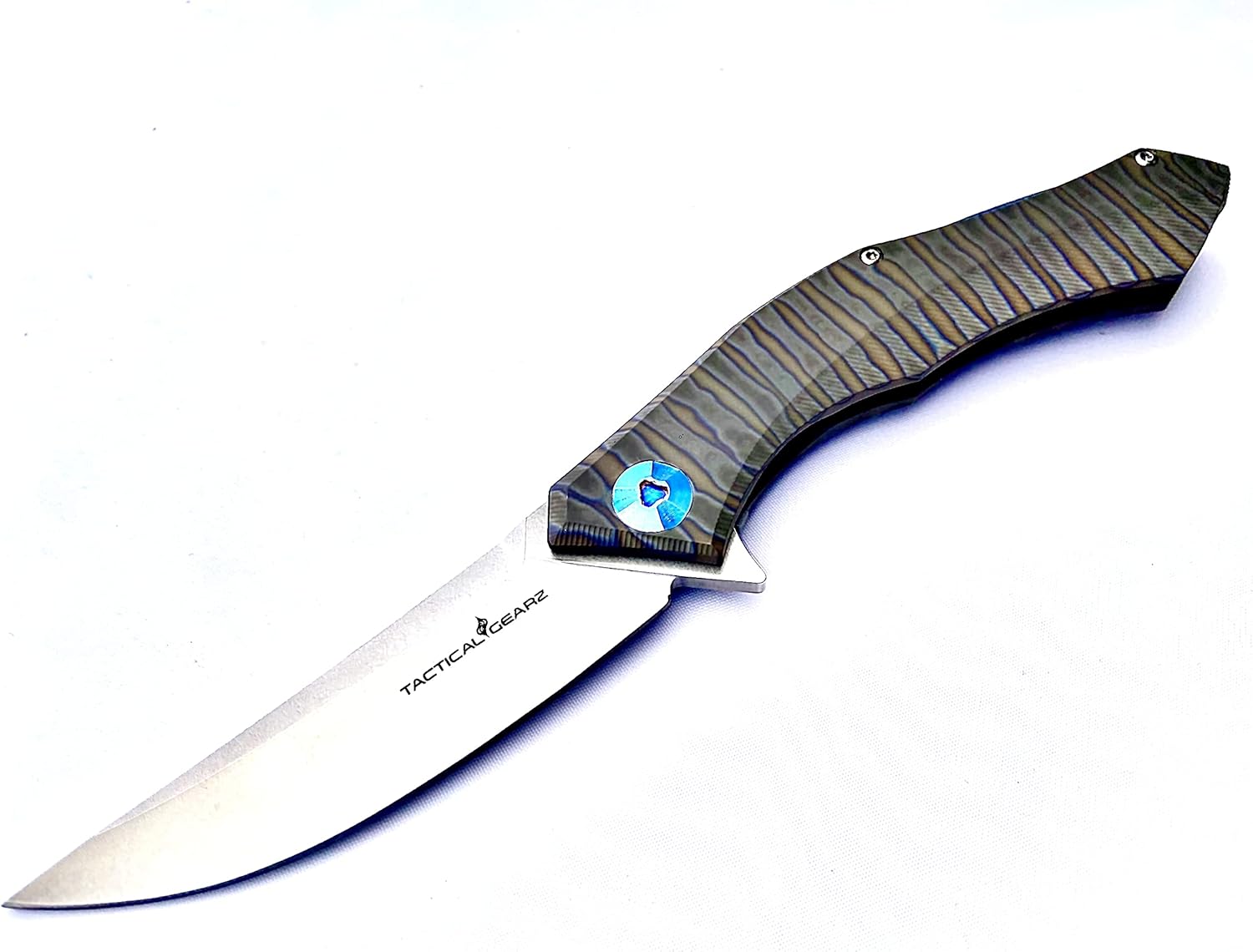 TACTICAL GEARZ Tc4 Titanium Pocket Knife! TG Triton X! TC4