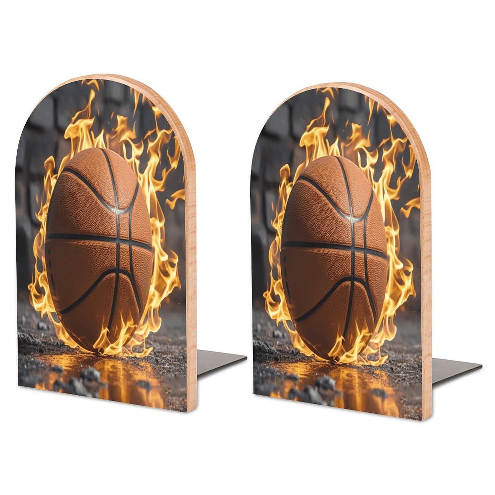 Sujetalibros de baloncesto antideslizante para evitar la caída de libros pesados