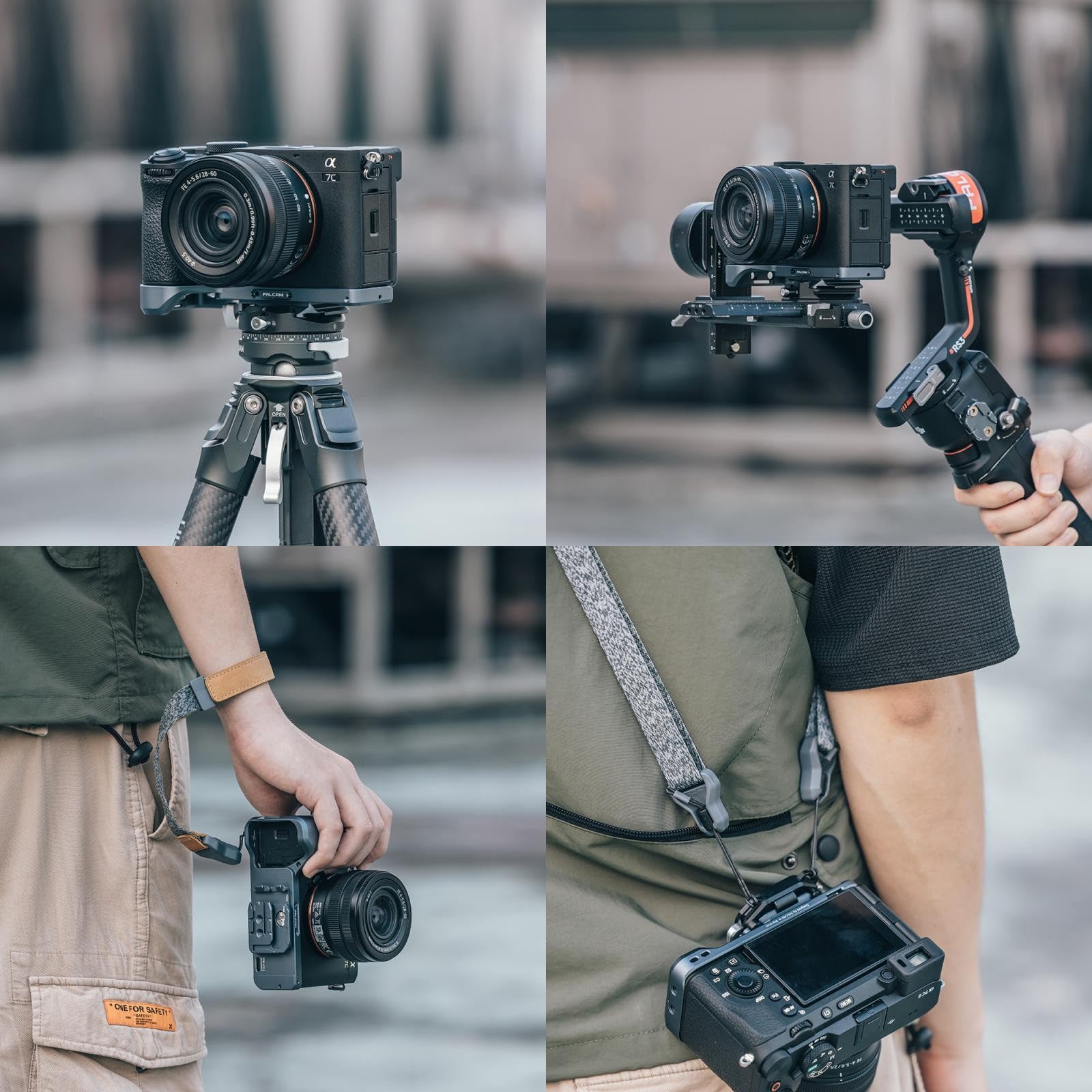 Amazon | FALCAM F22&F38&F50 クイックリリースボトムプレート ソニー