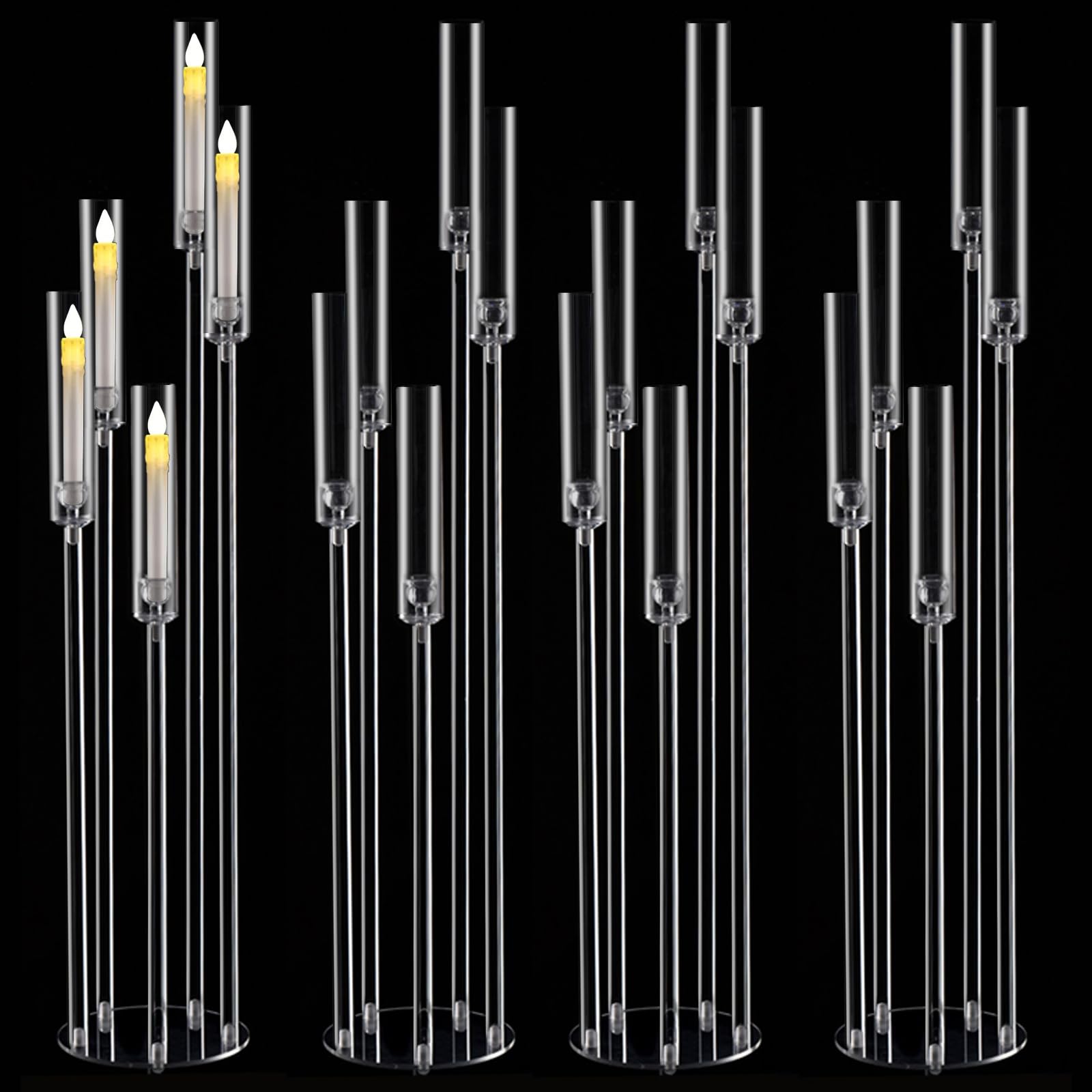 Fullvaseer Clear Acrylic Set