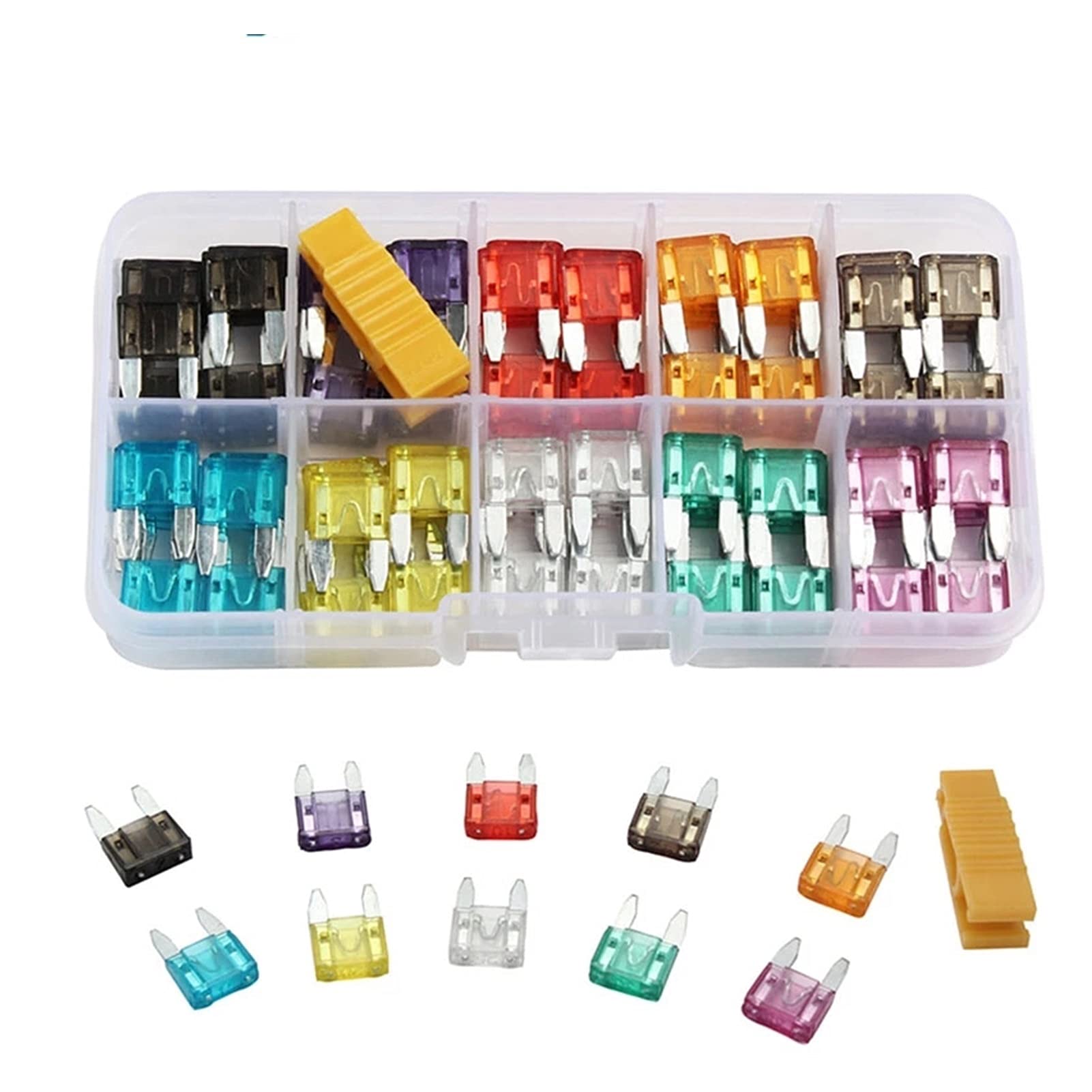 Fusible voiture petite taille coffret de 120 pièces pour auto camion