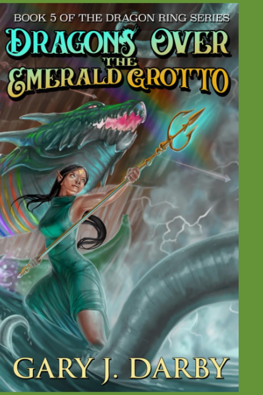 Cover of Dragons Over the Emerald Grotto