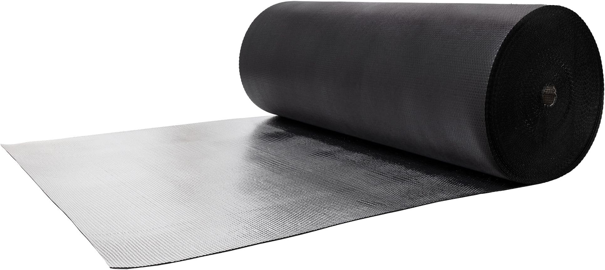 Corrugated Poly Underbelly Material | 76 3/4" Wide | Repair | (15 Foot) Black