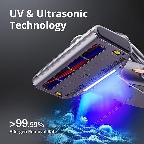 Miniatura 4 de Jimmy BX7 Pro Aspiradora de Colchón, Aspiradora de Cama con UV-C y Ultrasónico y Calentamiento Rápido de 5s, 16 kPa de Succión 480 W Aspiradora de