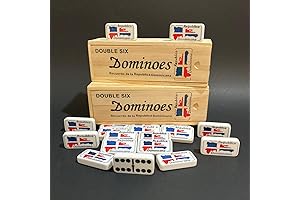 D(ominr)ican Flag Dominoes Double Six 2pcs Value Pack