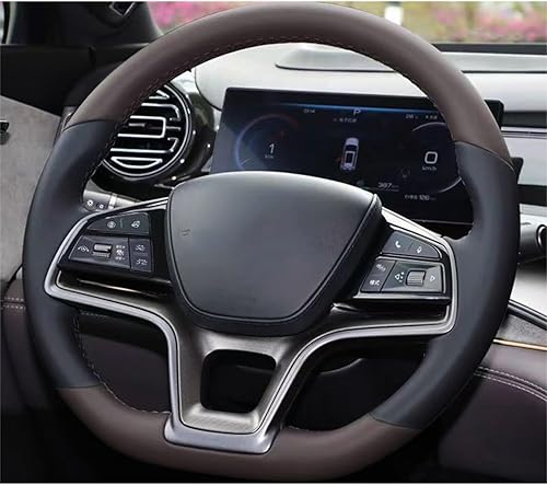 Miniatura 9 de Fundas de volante para BYD Song Plus Dmi Song Pro EV New Energy Qin Plus, cubierta personalizada para volante de automóvil